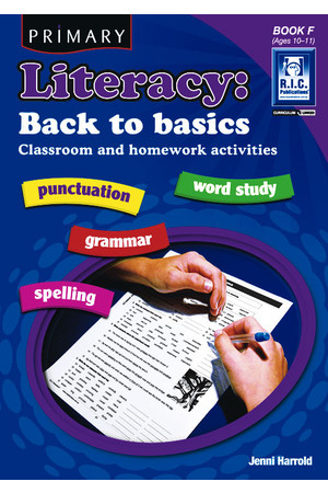 Primary Literacy - Back to Basics: Book F (Ages 10-11)