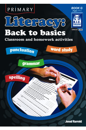 Primary Literacy - Back to Basics: Book G (Ages 11+)