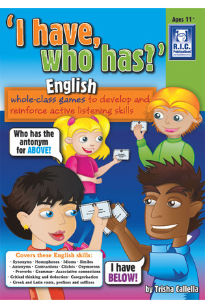 I Have Who Has? - English: Ages 11+
