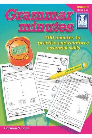 Grammar Minutes - Book B: Ages 6-7