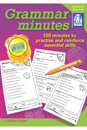 Grammar Minutes - Book D: Ages 8-9