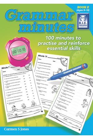 Grammar Minutes - Book E: Ages 9-10