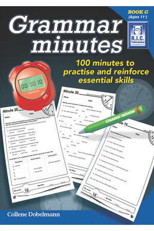 Grammar Minutes - Book G: Ages 11