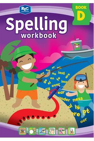 Spelling Workbook (Interactive) - Student Book D: Ages 8-9
