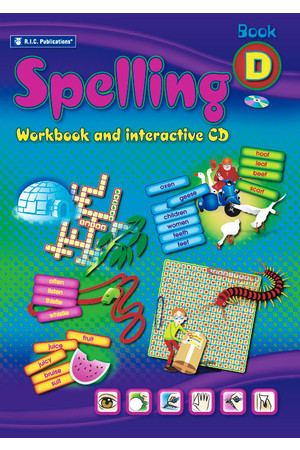 Spelling Workbook - Book D: Ages 8-9