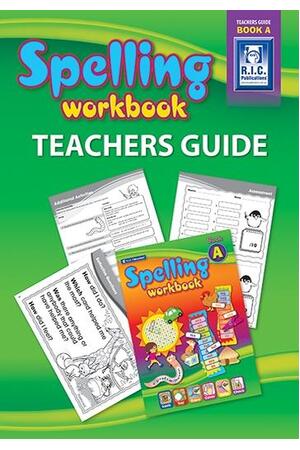 Spelling Workbook - Teachers Guide: Book A (Ages 5-6)