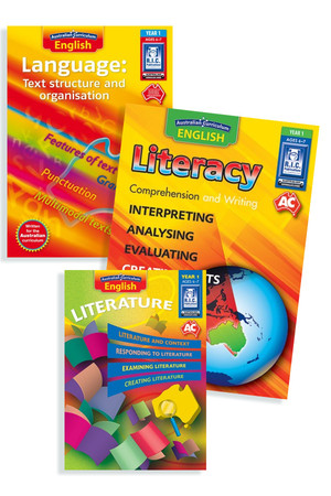 Australian Curriculum English BLM Bundle - Year 1