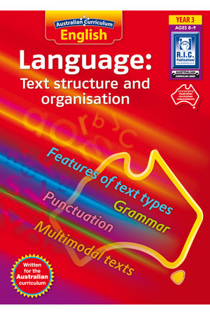 Australian Curriculum English - Language: Year 3
