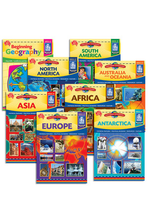 Beginning/Exploring Geography - Book Pack