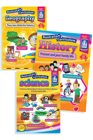 Australian Curriculum Humanities & Science BLM Bundle - Year 1