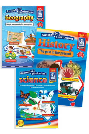 Australian Curriculum Humanities & Science BLM Bundle - Year 2