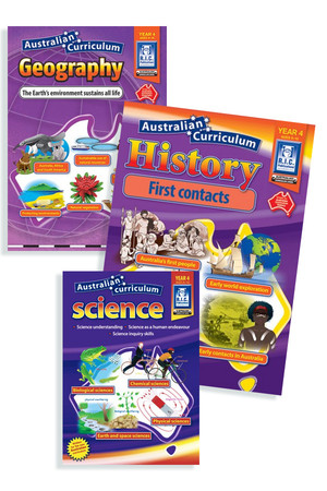 Australian Curriculum Humanities & Science BLM Bundle - Year 4