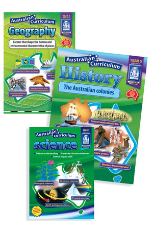 Australian Curriculum Humanities & Science BLM Bundle - Year 5