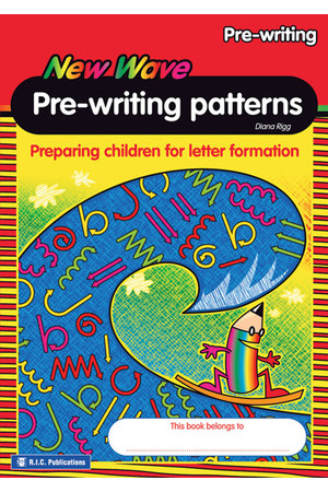 New Wave Pre-writing Patterns - Activity Book