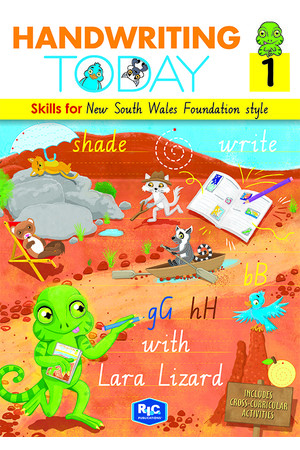 Handwriting Today (NSW Foundation Font) - Student Workbook: Year 1