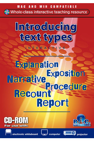 Introducing Text Types Interactive