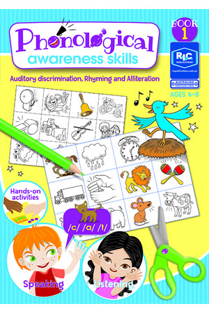 Phonological Awareness Skills - Book 1