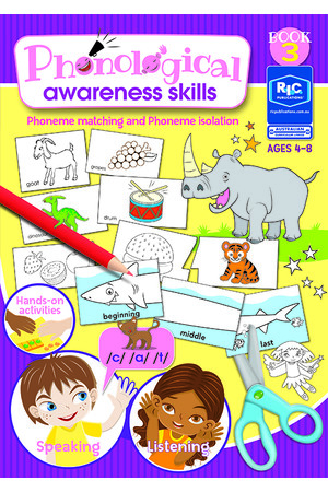 Phonological Awareness Skills - Book 3