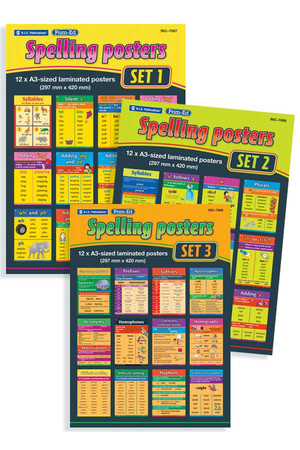 Spelling Posters Pack