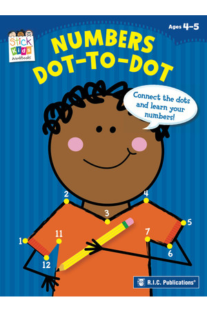 Stick Kids Maths - Ages 4-5: Numbers Dot-to-Dot