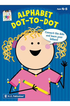 Stick Kids English - Ages 4-5: Alphabet Dot-to-Dot