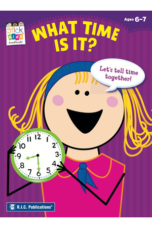 Stick Kids English - Ages 6-7: What Time Is It?