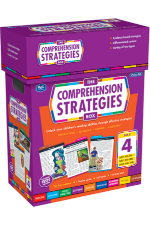 Comprehension Strategies Box: Box 4
