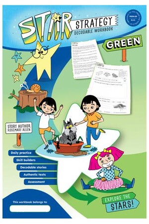 Star Strategy Decodable Workbook (Green)