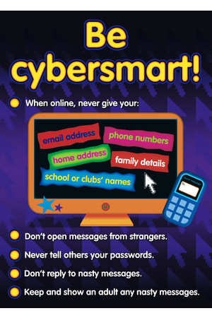 Bullying in a Cyber World Poster: Ages 4-7