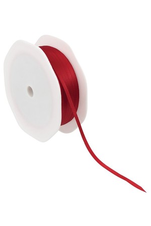 Satin Ribbon - Red