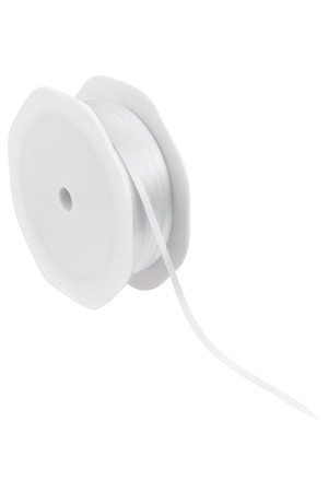 Satin Ribbon - White