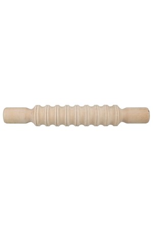 Pattern Rolling Pins - Wooden: Pack of 4