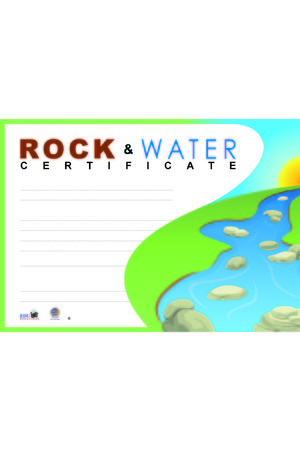 Rock and Water Certificates