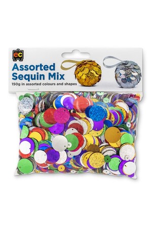 Sequins - Assorted Mix (150g)