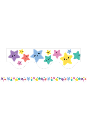 Stars - Scalloped Border