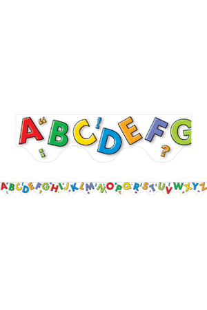 Alphabet Scalloped Border (Previous Design)