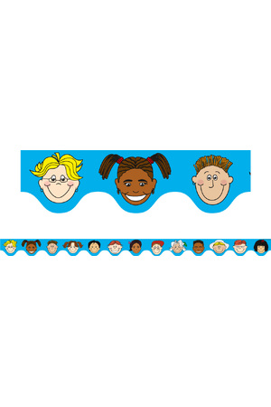 Multicultural Kids Scalloped Border (Previous Design)