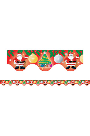 Christmas Scalloped Border