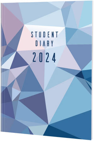 Collins Colplan Student Diary 2024 A5 - Perfect Bound (Week to View)