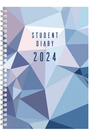 Collins Colplan Student Diary 2024 A5 - Spiral Bound (Week to View)