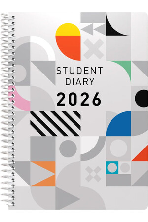Collins Colplan Student Diary 2026 (A5) - Spiral Bound (Week to View)