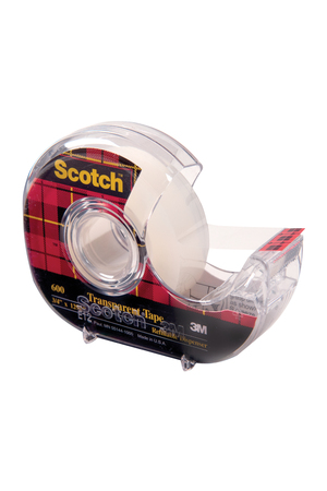 Scotch Transparent Tape with Dispenser: 19mm x 32.9m