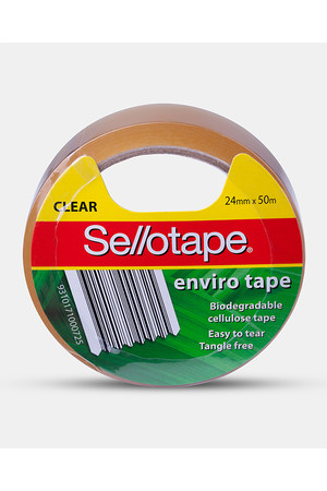 Sellotape - Enviro Vine (24mmx50m): Clear
