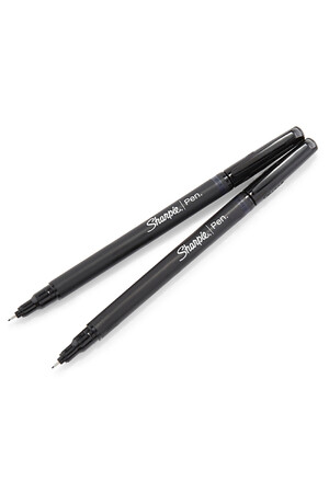Sharpie Pen - Fineliner Black (Box of 12)