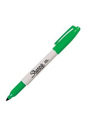 Sharpie Marker - Permanent (Fine Point): Green (Single)