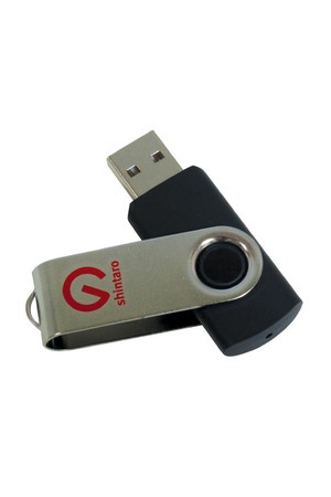 Shintaro USB - Rotating Pocket Disk 2.0: 16Gb