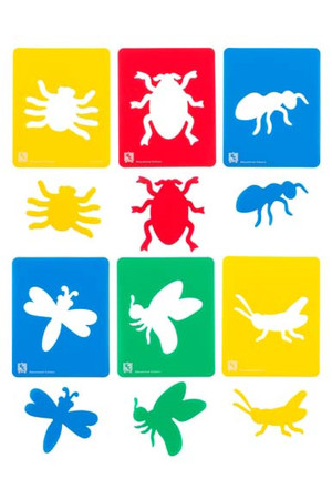 Insects Stencil - Set of 6