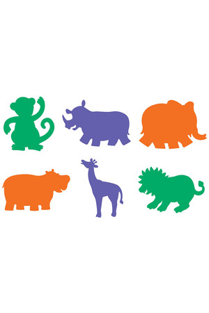 Stencil: Jungle Animals