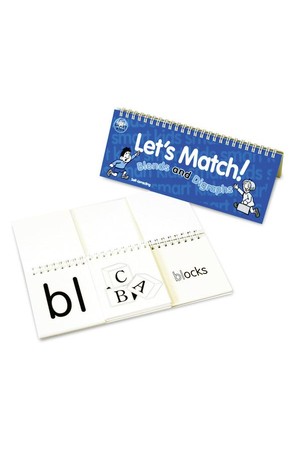 Let's Match Flip Book - Blends / Digraphs