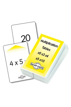 Multiplication (x2 - x5, x10) – Chute Cards
